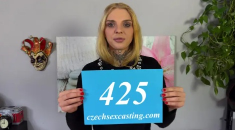 CzechSexCasting – Lexistar – Sexy Blonde With Number 425 Gets Fucked Hard