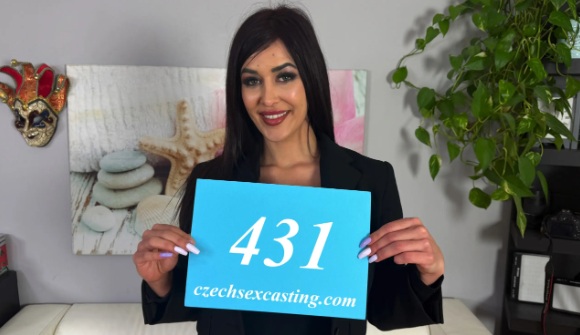 CzechSexCasting – E431 – Andrea Lux – Hot Diva From Spain Enjoys Hard Cock