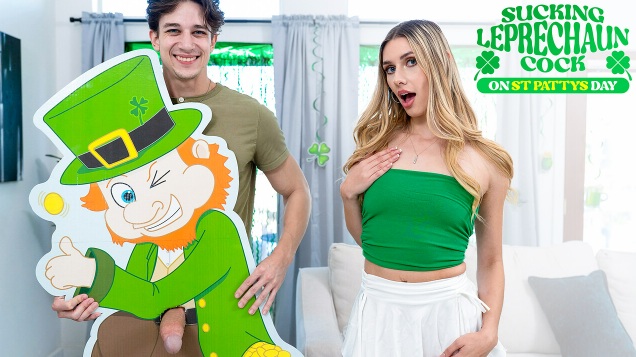 PrincessCum – Emily Jade – Sucking Leprechaun Cock On St Pattys Day