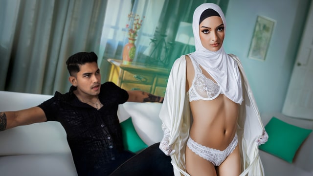 HijabHookup – Laynee James – ‘Isn’t That Supposed to Be For Your Husband?’ Her Secret American Boyfriend Popped Her Cherry
