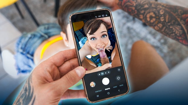 DadCrush – Jade Valentine – Secret Admirer Gets To Watch the Fun