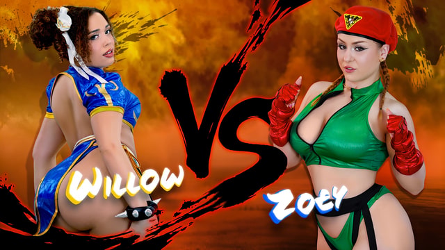 TeamSkeetSingles – Willow Ryder And Zoey Uso – Street Fighter Parody