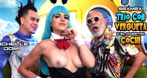 SexMex – Michelle Dom – A Threesome With The Prince Of Saiya Boners And Basty Roshy