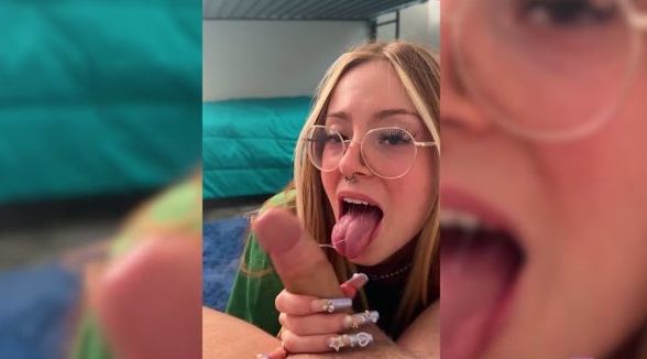 RealCollegeGirl — Explicit Kait — Oregon Sorority Chick Gets Stretched By Frat Guy