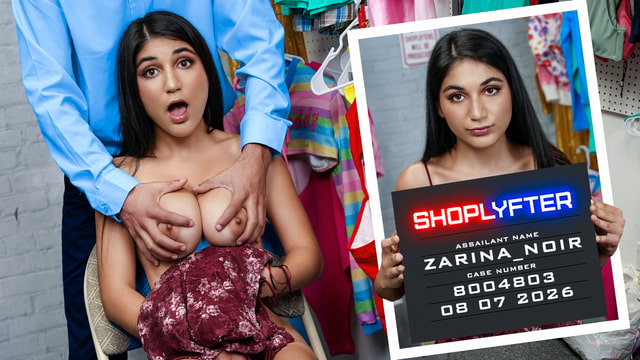 Shoplyfter — Zarina Noir — Case No. 8004803: Teaching Sweet A Lesson