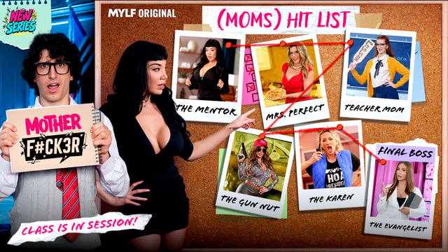 MylfFeatures — Little Puck, Erin Everheart, Adira Allure, Cory Chase, Richelle Ryan and Skylar Snow — Motherfucker